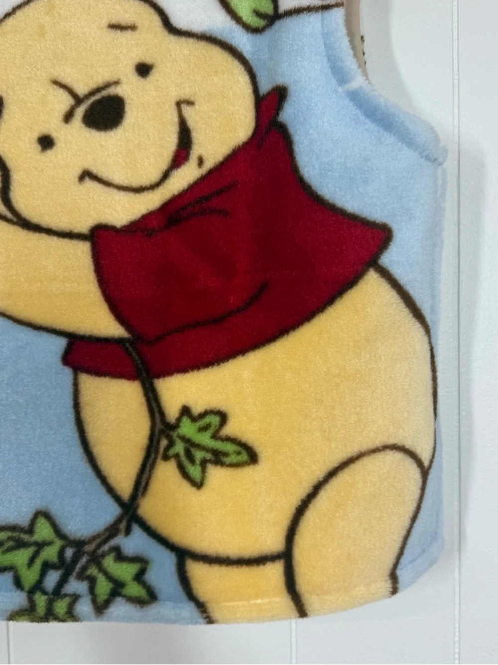 Remi Lyn & Co. Handmade Winnie The Pooh Plush Vintage Blanket Vest